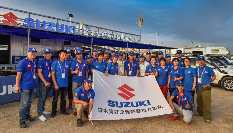 目标7年胜 铃木超级维特拉载誉出征2016环塔拉力赛